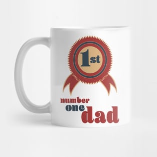 Number 1 Dad Mug